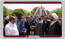 صبح امروز، با حضور در یادمان شهدای دانشگاه زابل؛ اولین روز کاری سرپرست جدید دانشگاه زابل آغاز شد