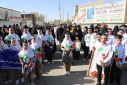 همزمان با سراسر کشور حضور پرشور دانشگاهیان دانشگاه زابل در راهپیمایی یوم الله ۲۲ بهمن در سالگرد پیروزی انقلاب اسلامی