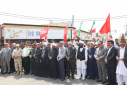 گزارش تصویری حضور جامعه دانشگاهی دانشگاه زابل در قیام مردم دارالولایه سیستان به خونخواهی امام شهید