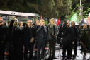 گزارش تصویری حضور جامعه دانشگاهی دانشگاه زابل در مراسم وداع و تشییع رهبر شهید انقلاب اسلامی در شهر مشهد مقدس