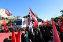 گزارش تصویری حضور جامعه دانشگاهی دانشگاه زابل در مراسم وداع و تشییع رهبر شهید انقلاب اسلامی در شهر مشهد مقدس