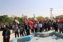 گزارش تصویری اجتماع بزرگ دانشگاهیان سیستان در دانشگاه زابل