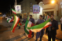 گزارش تصویری از پرچم گردانی و عرض ارادت به پرچم مقدس جمهوری اسلامی ایران توسط دانشگاهیان دانشگاه زابل در دویست و بیست و یکمین شب از اجتماعات مردمی