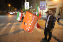 گزارش تصویری از پرچم گردانی و عرض ارادت به پرچم مقدس جمهوری اسلامی ایران توسط دانشگاهیان دانشگاه زابل در دویست و بیست و یکمین شب از اجتماعات مردمی