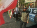 گزارش تصویری از پرچم‌گردانی و عرض ارادت به پرچم مقدس جمهوری اسلامی ایران توسط دانشگاهیان دانشگاه زابل در دویست و بیست و دومین شب از اجتماعات مردمی