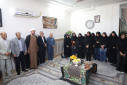 دیدار تعدادی از اعضای جامعه دانشگاهی دانشگاه زابل با خانواده شهید والامقاممحمدعلی شهریاری