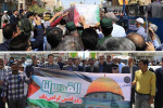 حضور پرشور دانشگاهیان دانشگاه زابل در راهپیمایی روز قدس