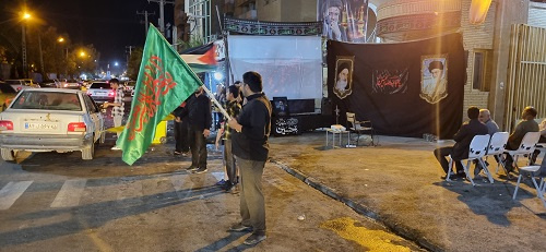 گزارش تصویری موج ۱۲۰ بعثت مردم در موکب دانشگاه زابل